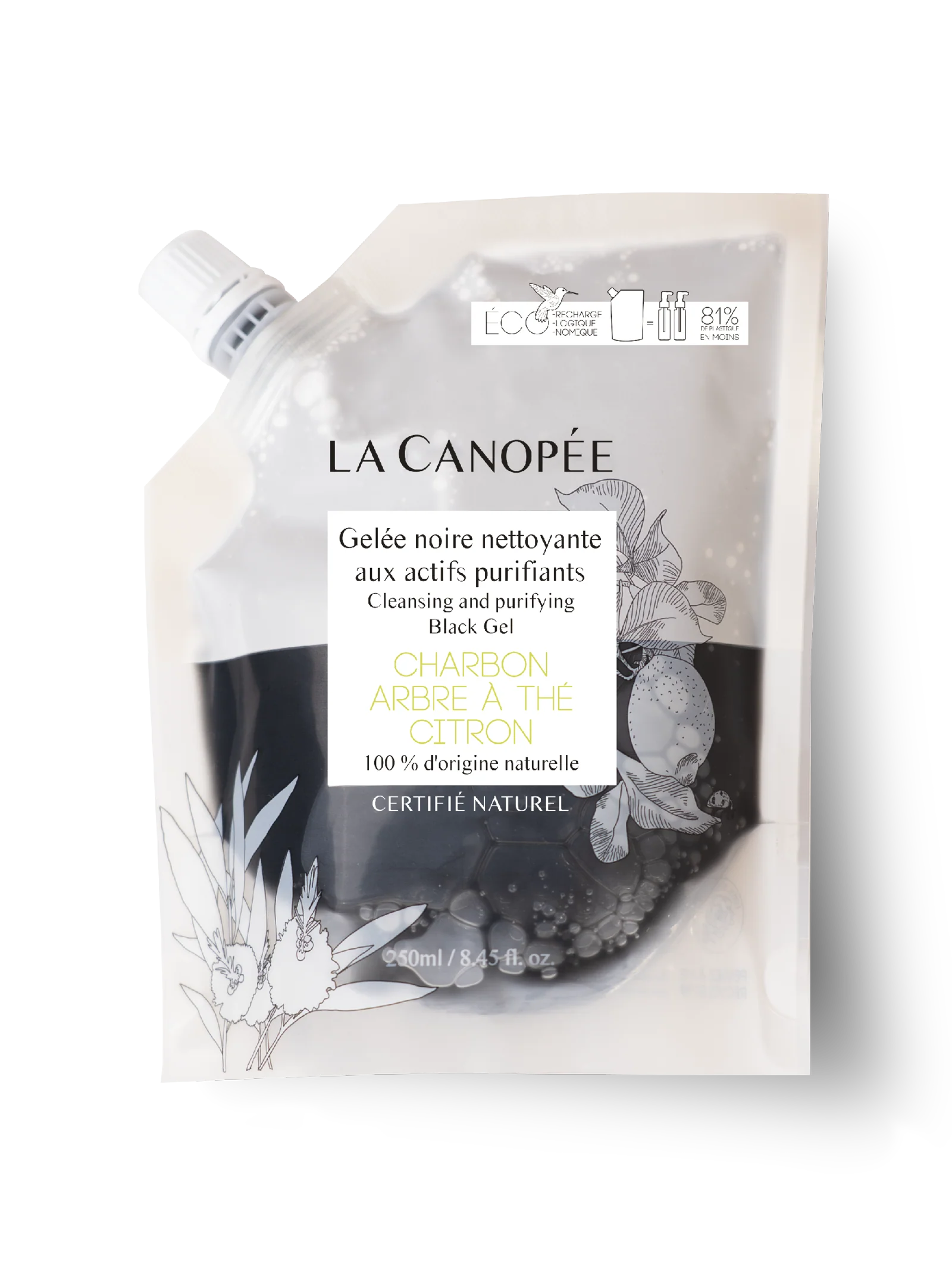 Gelée noire nettoyante aux actifs purifiants - Image 9