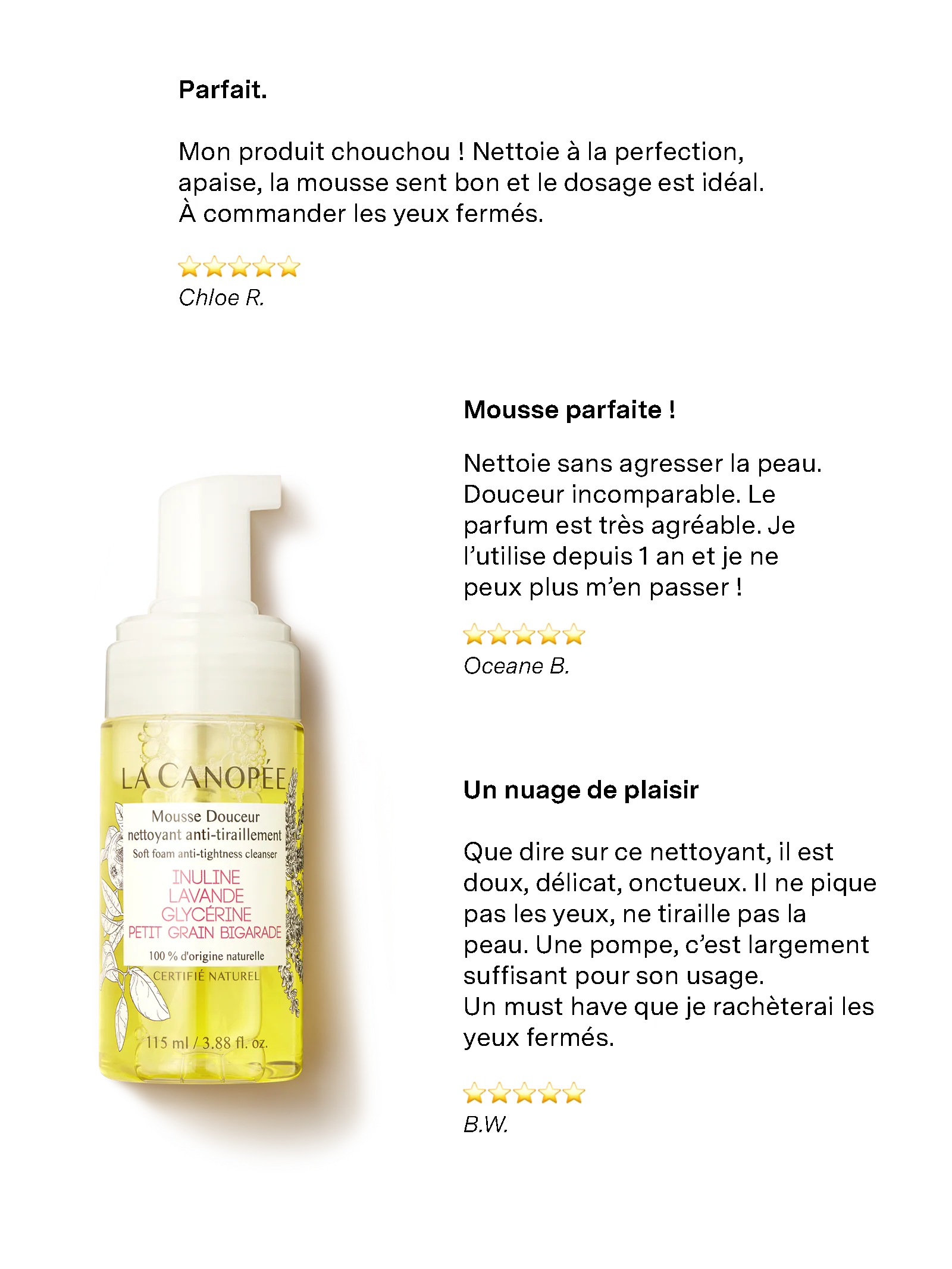 Mousse Douceur nettoyant anti-tiraillement - Image 4